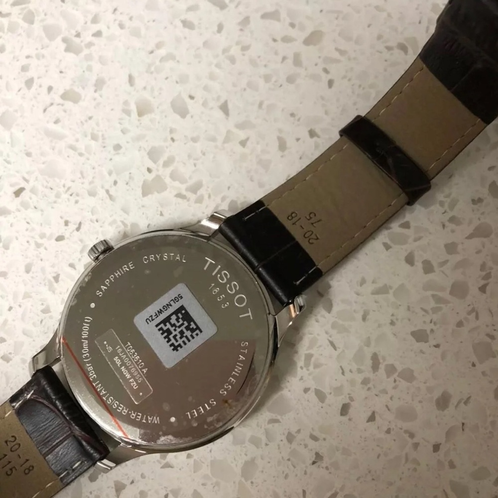 Tissot Tradition Silver Dial Brown Men's Watch - Picture 7 of 11